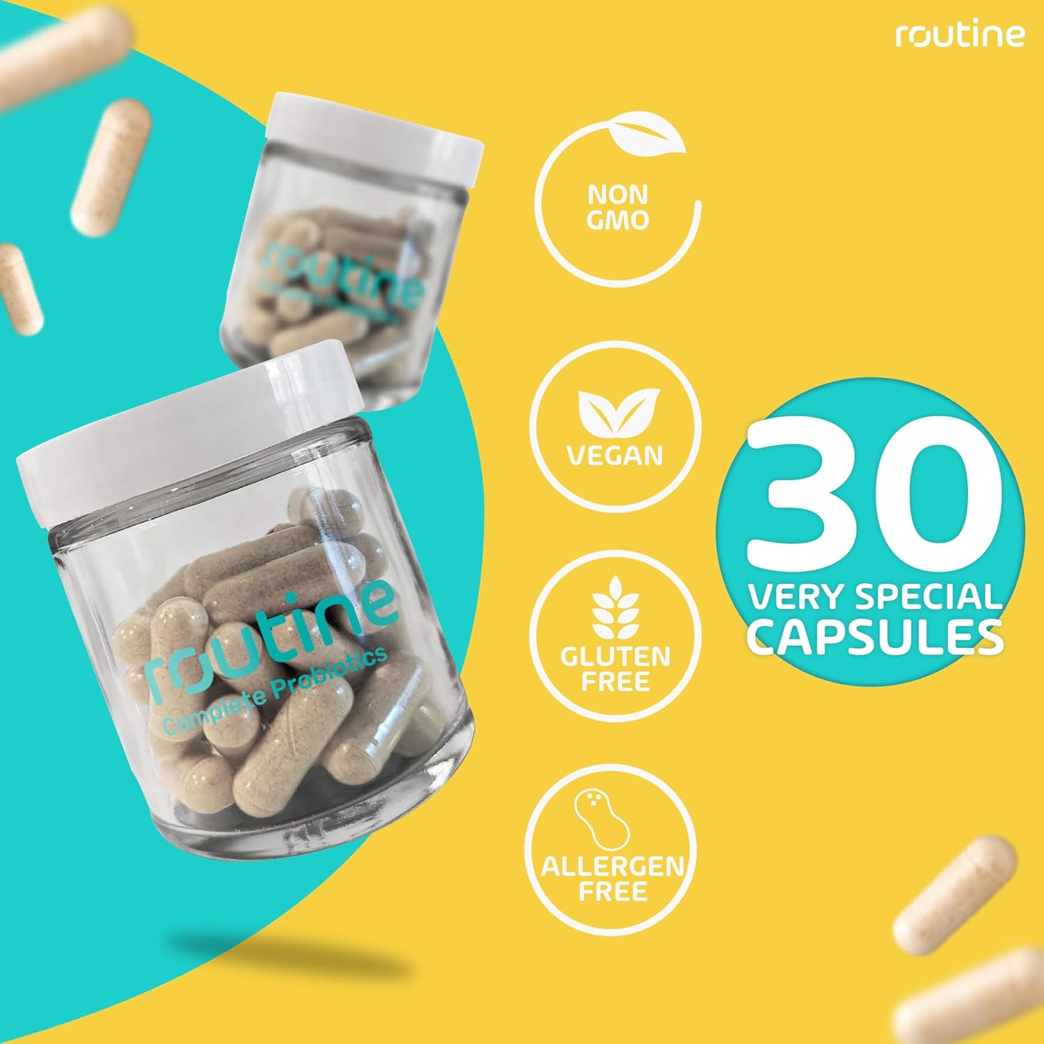 Dairy-Free Organic Probiotics for Women - 24 Billion CFU Daily Capsules for Digestive & Feminine Health - 30 Capsule Refill