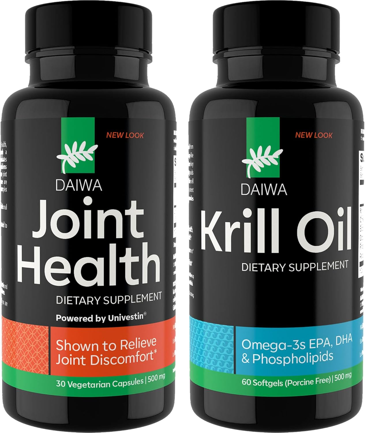 Daiwa Joint Health Supplement with Omega 3 Krill Oil Capsules for Joint Support