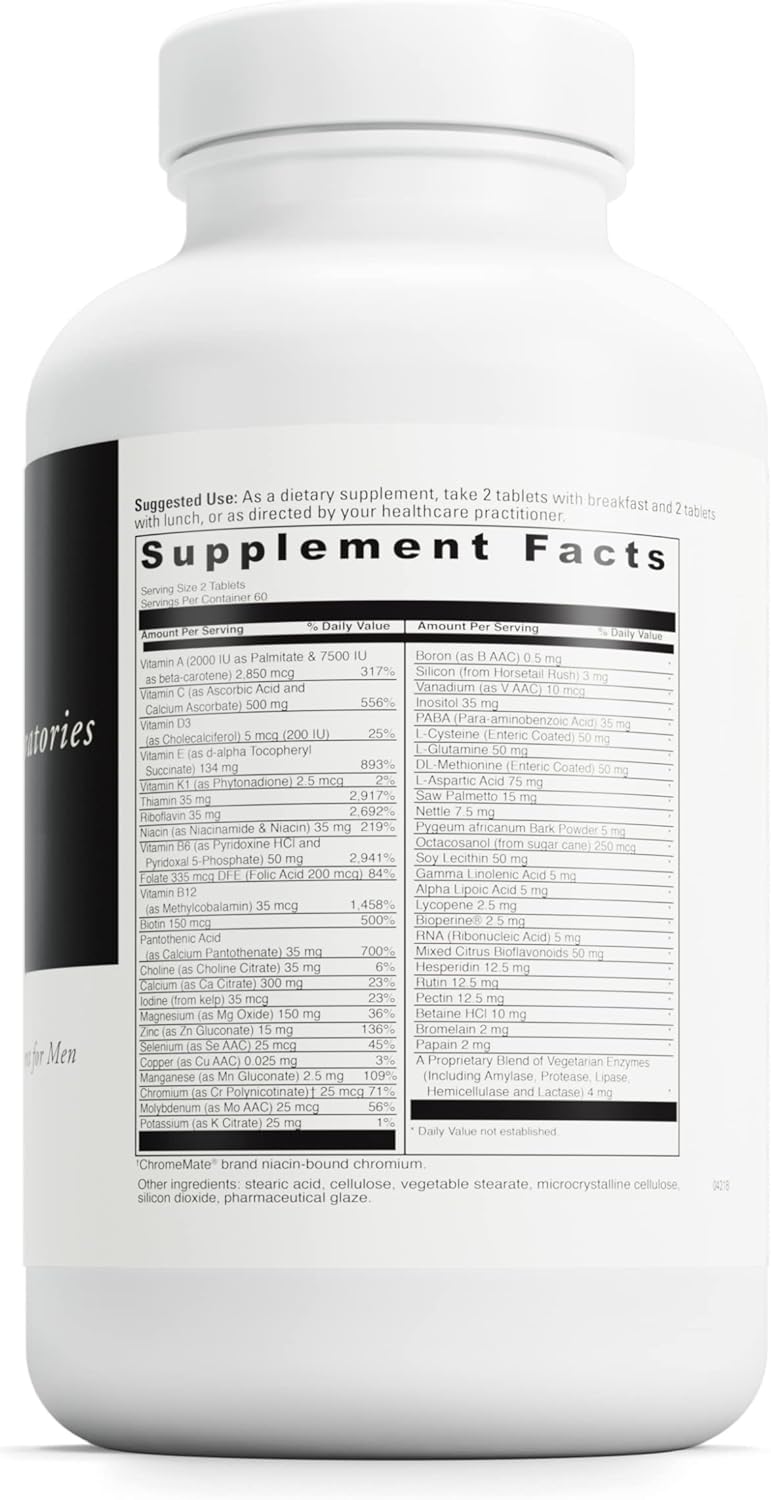 DAVINCI Labs Spectra Man - Immune System Support & Men's Health - 120 Tablets