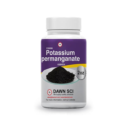 Dawn Scientific Inc. Potassium Permanganate Reagent Grade Powder 2 oz - Free Flowing Formula from Dawn SCI®
