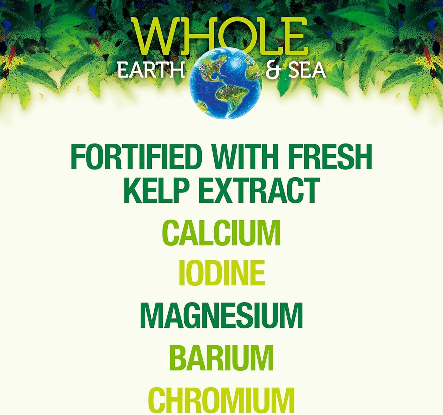 Deep Ocean Minerals - Natural Factors Whole Earth & Sea - 3.38 oz Bottle