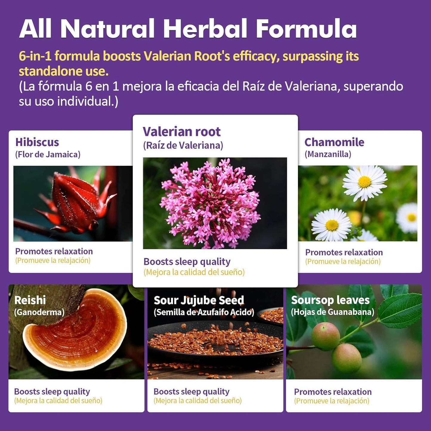 Deep Sleep Support Drops with Valerian Root, Chamomile, and Hibiscus Flower - Natural Herbal Extract Liquid for Restful Sleep - 4oz