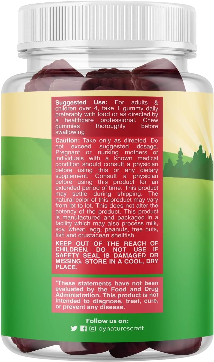 Delicious Elderberry Gummies for Kids with Zinc and Vitamin C - Vegan Immune Support for Children - Gluten-Free and Non-GMO - BoostGo Australia