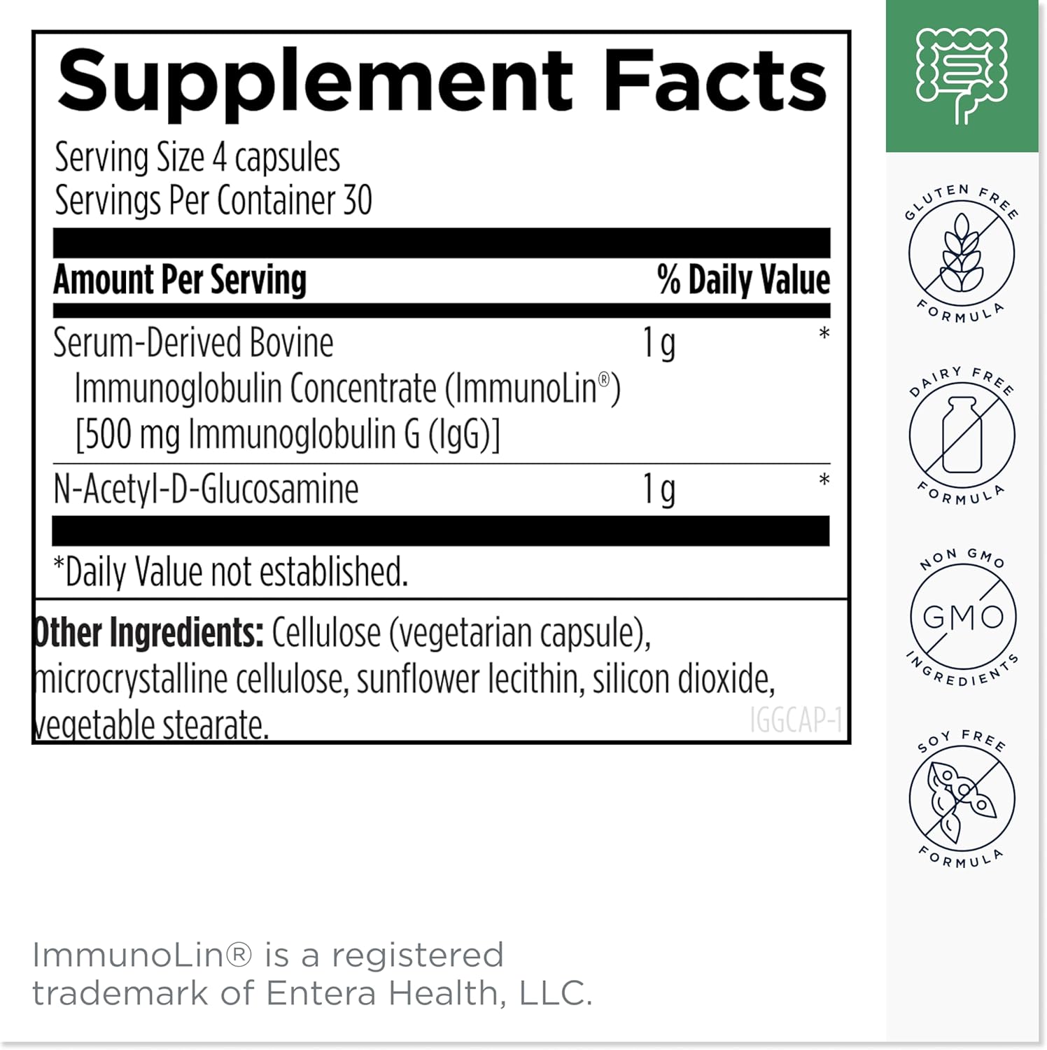 Designs for Health 3R Gut Reset Bundle - IgGI Immunoglobulin Capsules, ProbioMed 50 Probiotic, GI Revive Supplement (3 Products)
