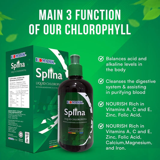Detox and Digestive Health Bundle: Shake Off Phyto Fiber Pandan + Splina Liquid Chlorophyll