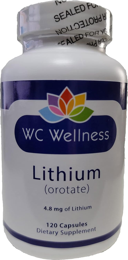Detox Mineral Supplement Capsules with Lithium Orotate - 1.0 Count by WC Wellness