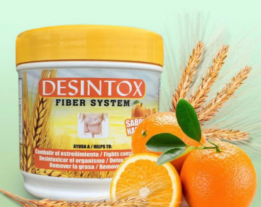 Detoxify with Desintox Fiber System in Orange Flavor - Cleanse Your Body Naturally