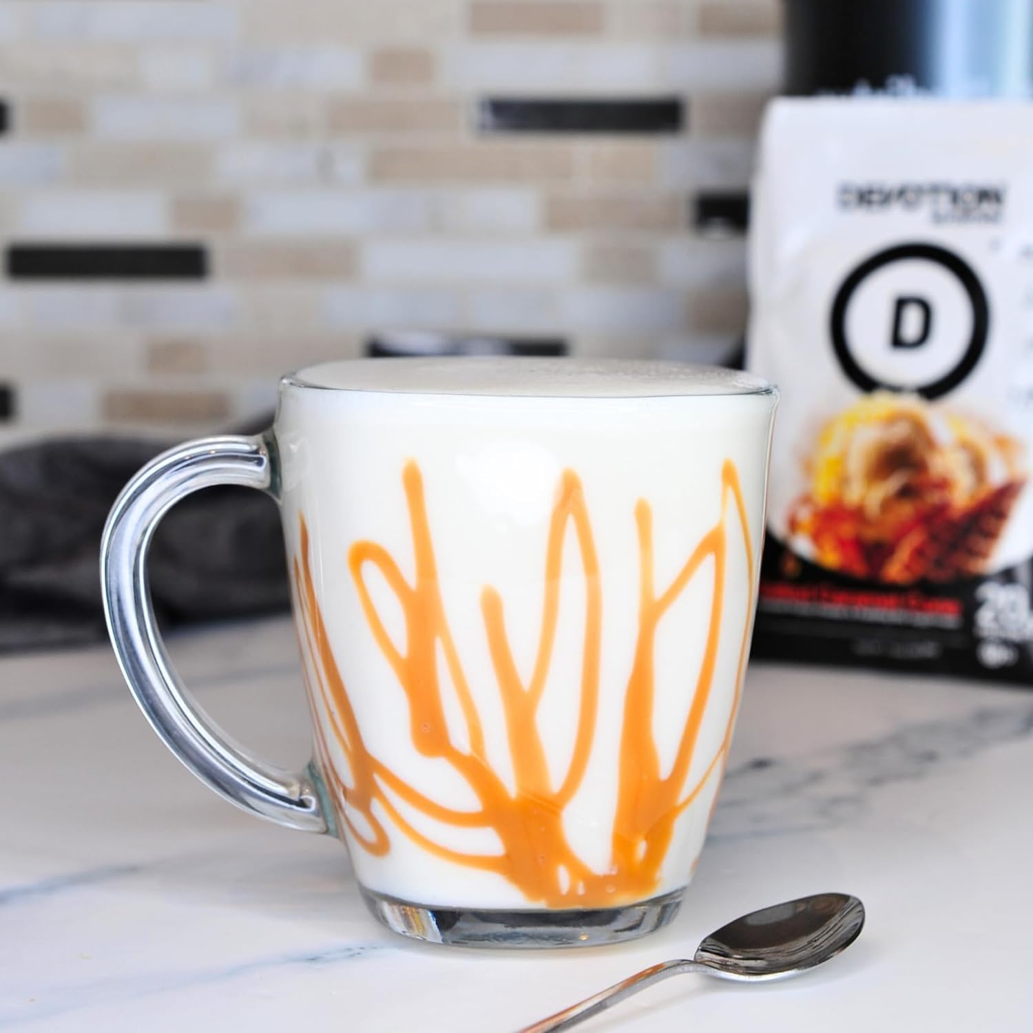 Devotion Nutrition Salted Caramel Cone Protein Powder Blend | Gluten Free, Keto Friendly, 1g MCT, 20g Whey & Micellar Protein | No Added Sugars | 2lb Tub