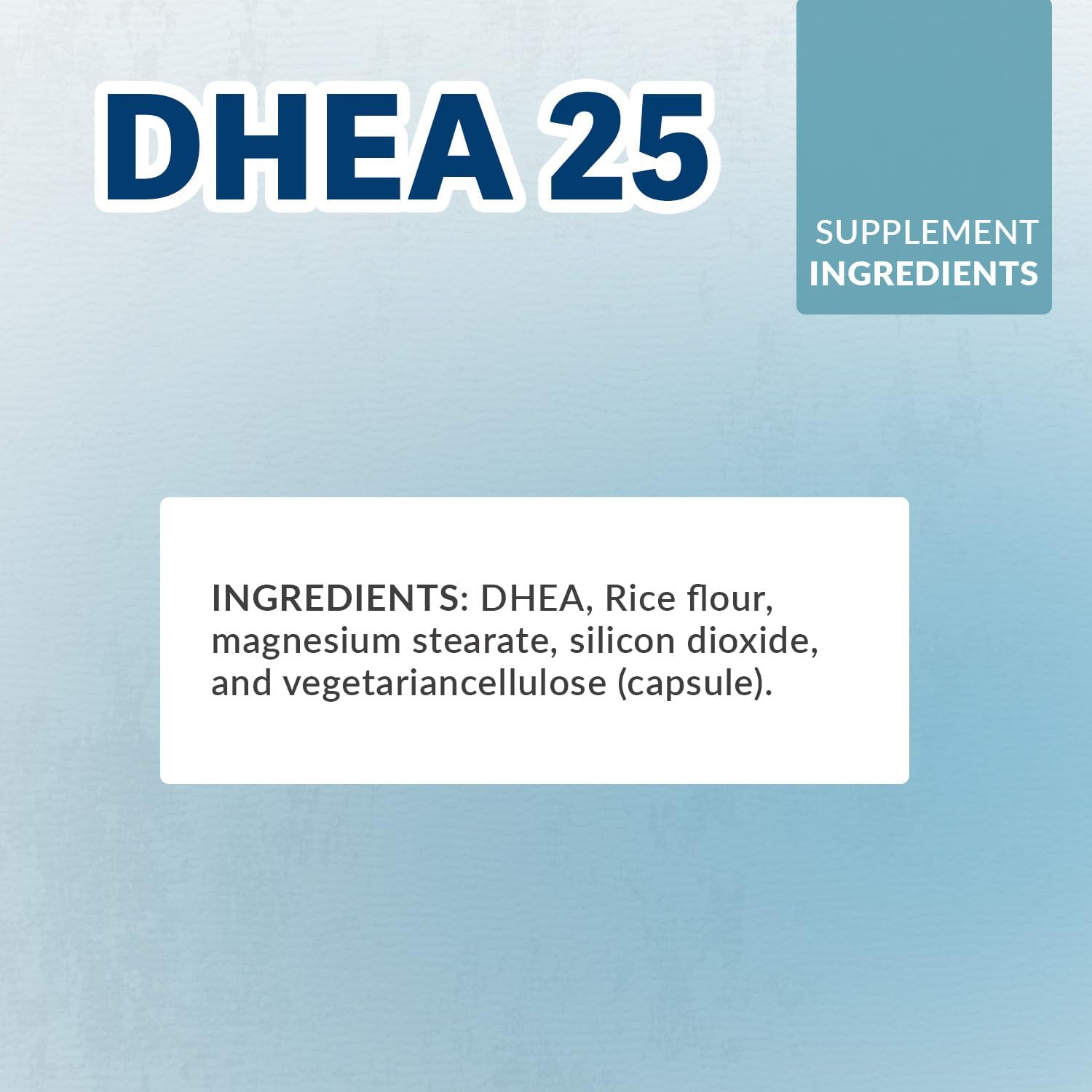 DHEA Supplement for Hormone Balance - Maximum Strength Formulation for Men and Women - Gluten Free - Vegetarian Capsules - 2 Month Supply