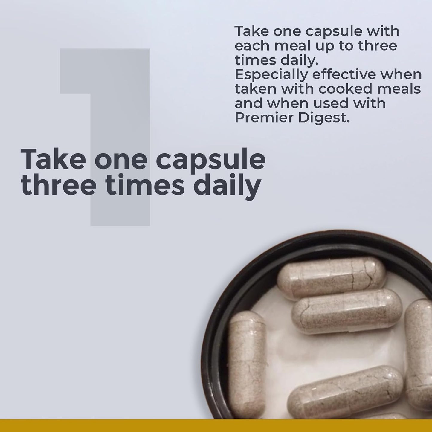 Digestase-SP Enzyme Supplement - Supports Carbohydrate and Protein Digestion - Plant-Based Relief for Intestinal Gas and Bloating - 60 Capsules