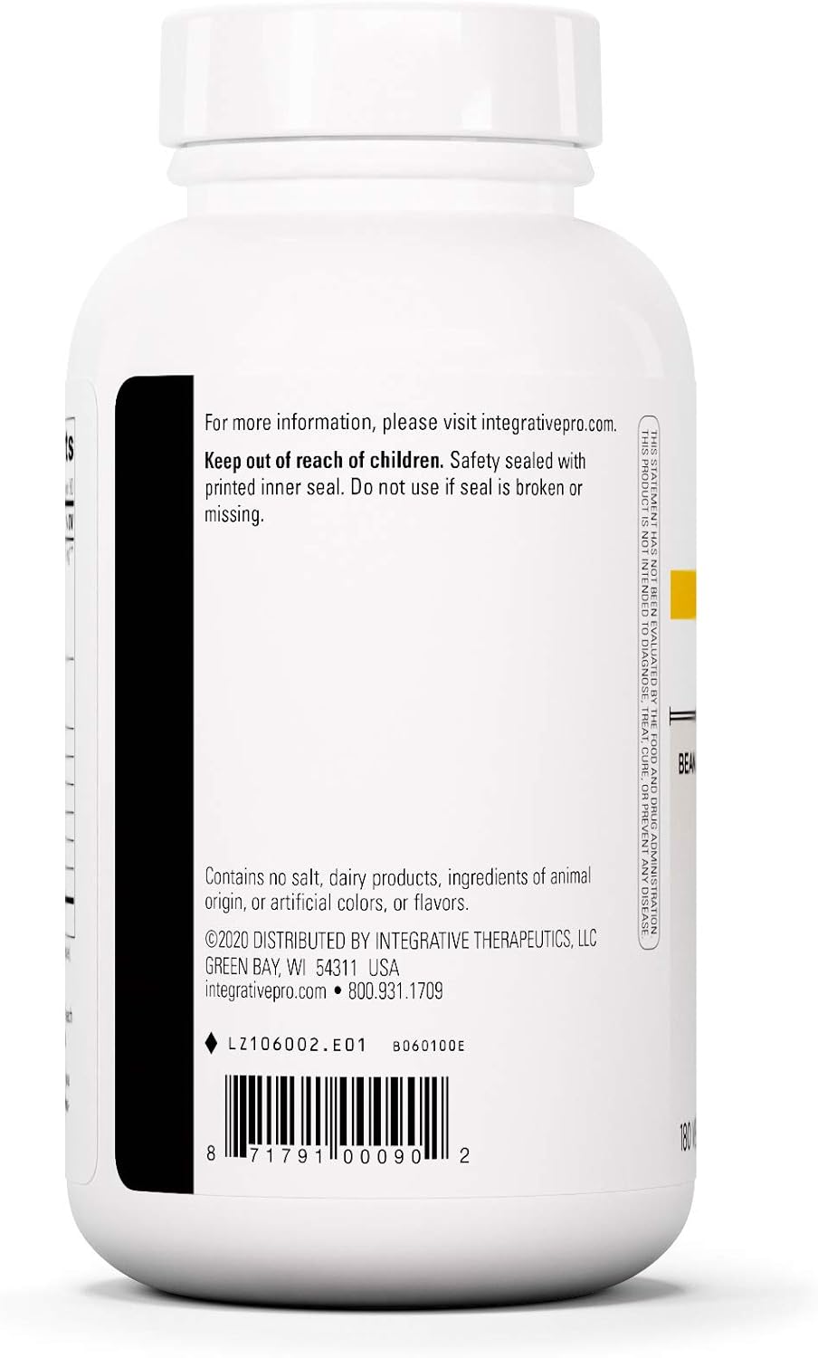 Digestive Enzyme Supplement with Alpha-Galactosidase for Beans & Vegetables - 180 Capsules