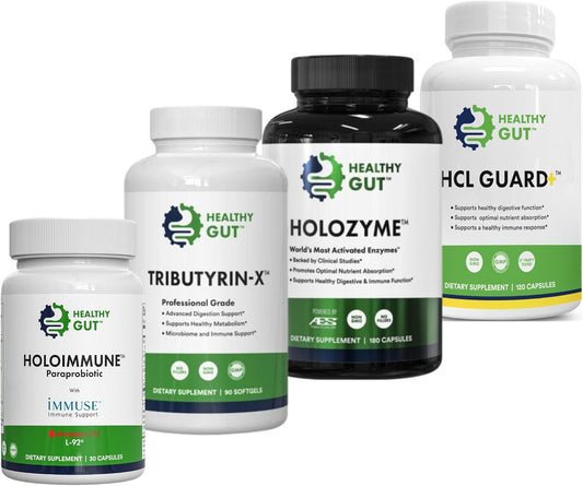 Digestive Enzymes and Gut Health Supplement with HCL Guard and Tributyrin-X
