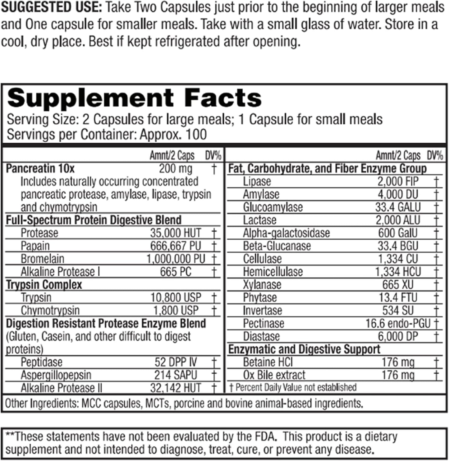 Digestive Enzymes Formula for GERD, Heartburn & Acid Reflux Relief - Gut Health & Bloating Relief - 2x DPP-IV Enzyme - 200 Count - BoostGo Australia