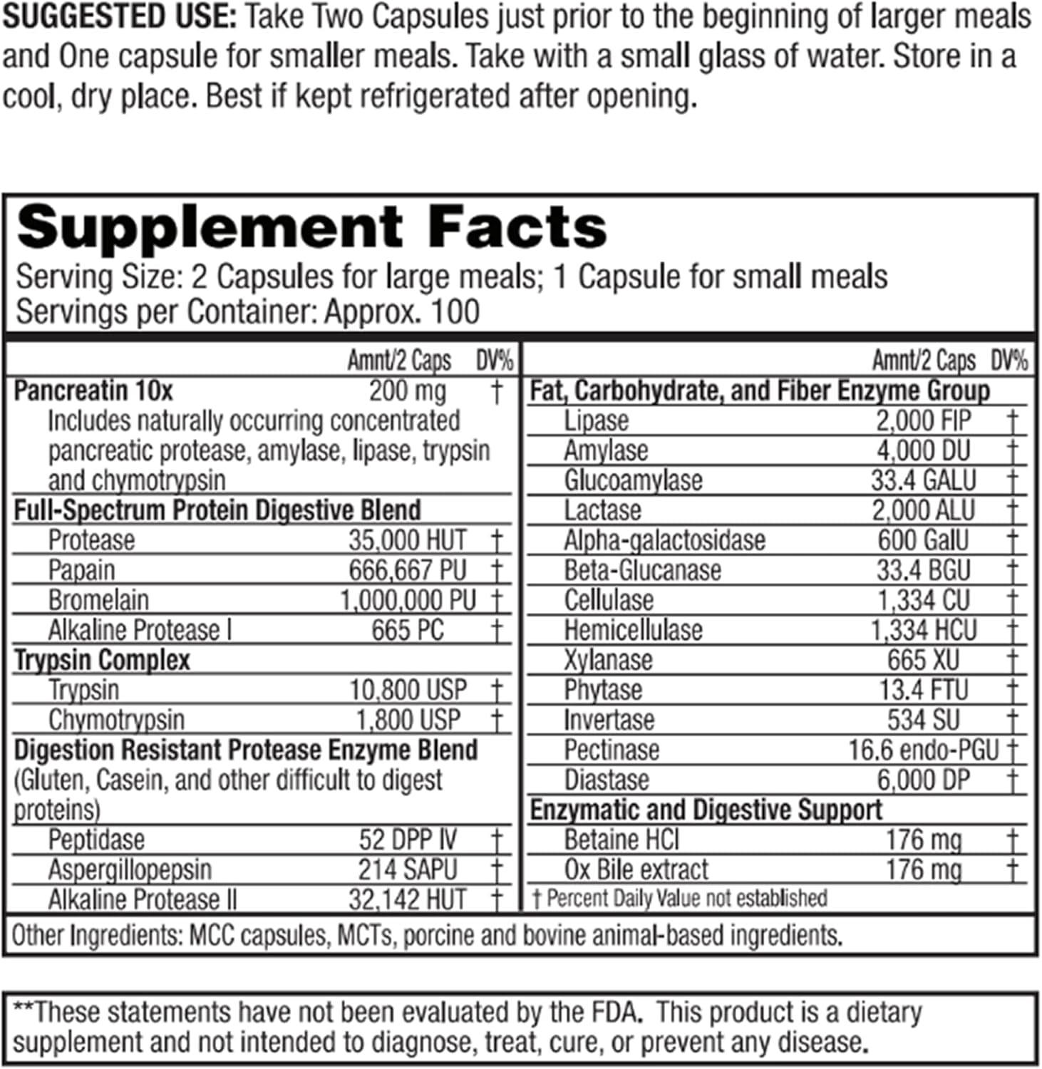 Digestive Enzymes Formula for GERD, Heartburn & Acid Reflux Relief - Gut Health & Bloating Relief - 2x DPP-IV Enzyme - 200 Count - BoostGo Australia