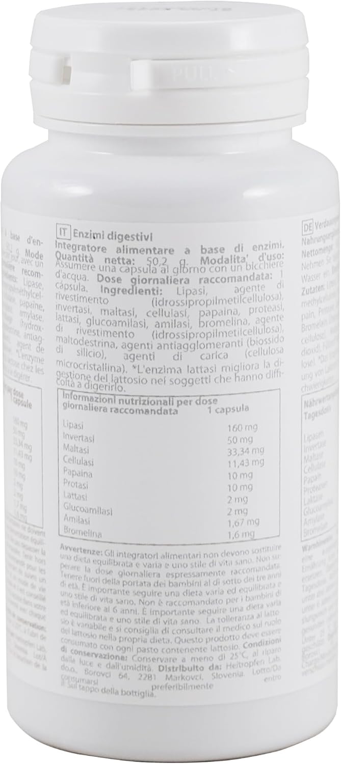 Digestive Enzymes Supplement | 90 Vegetarian Capsules | Heiltropfen