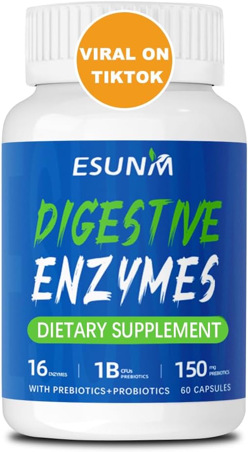 Digestive Enzymes Supplement for Bloating Relief and Digestion - Dietary Supplement for Women and Men, Promotes Flat Tummy - BoostGo Australia
