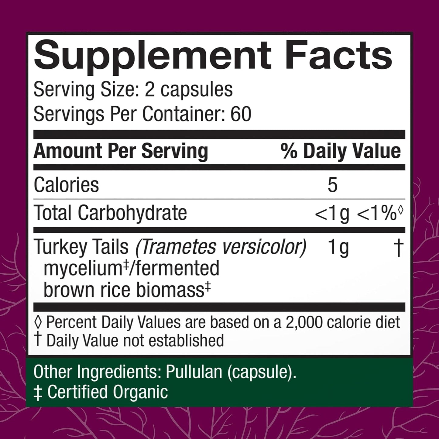 Digestive & Immune Health Support Bundle: Turkey Tail & Agarikon Capsules - 120 Count & 60 Count - Promotes Immune Functions & Cell Strength*