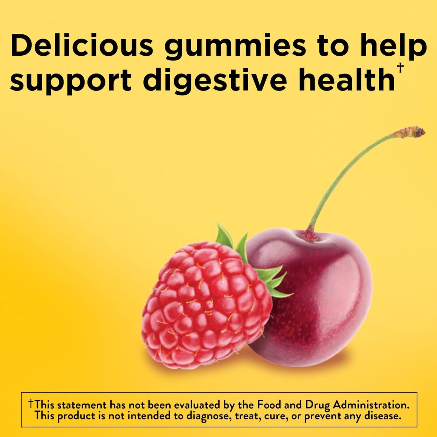 Digestive Probiotics and Energy B12 Gummies for Women and Men - 50 Gummies, 25 Day Supply