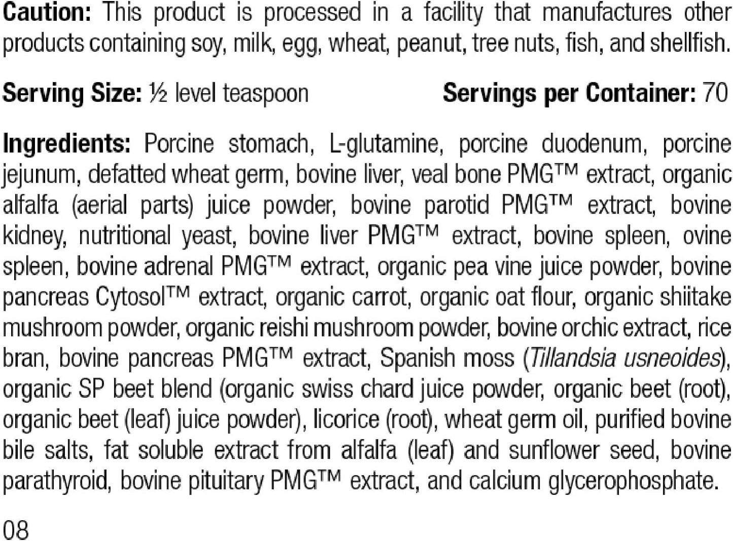 Digestive System Support for Dogs - Nutritional Supplement for Gut Health - Canine Enteric Formula for Healthy Digestion - 110g