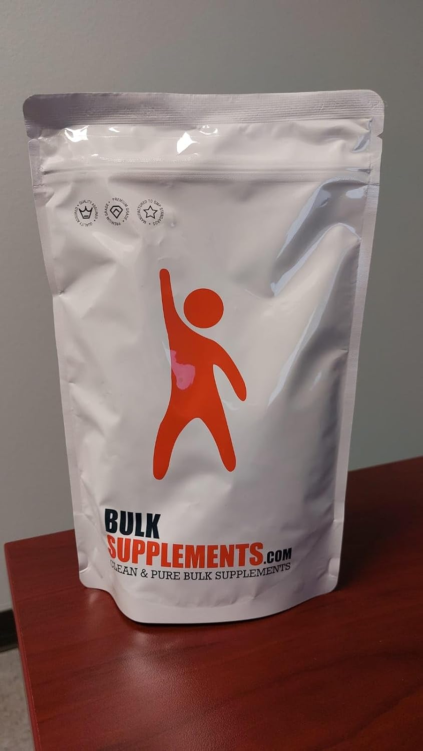 Disodium EDTA Powder 500g (1.1 lbs) - Food Grade Additive, Pure & Gluten Free - 500mg per Serving - BulkSupplements