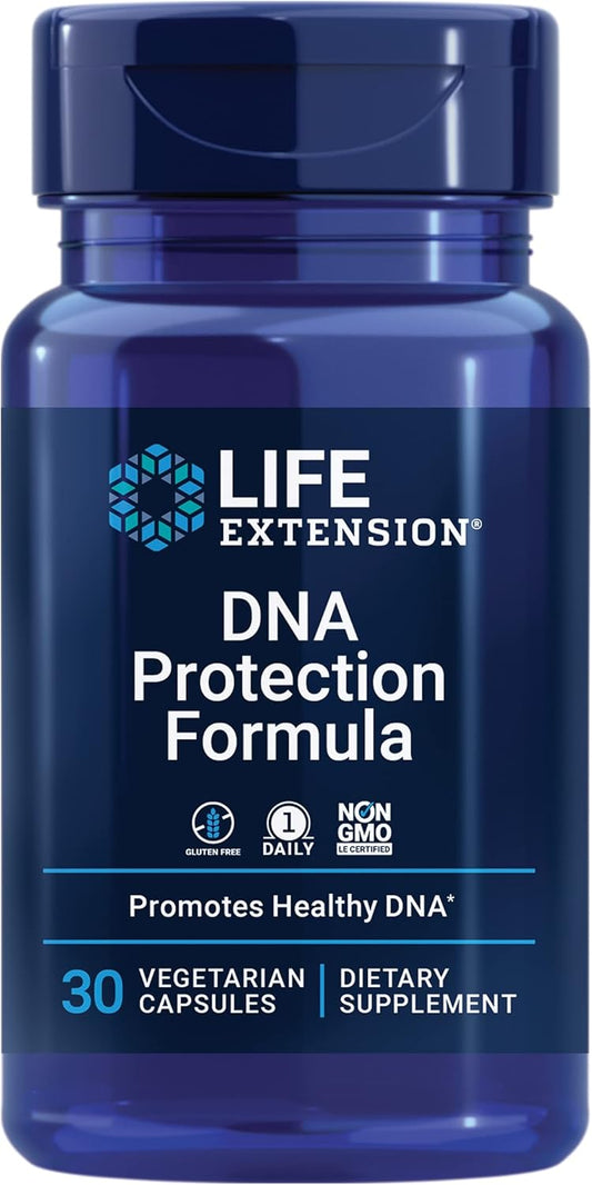 DNA Protection Formula with Watercress & Chlorophyllin Extract - Supports DNA Protection, Liver Health, & Detox - Gluten-Free, Non-GMO, Vegetarian - 30 Capsules