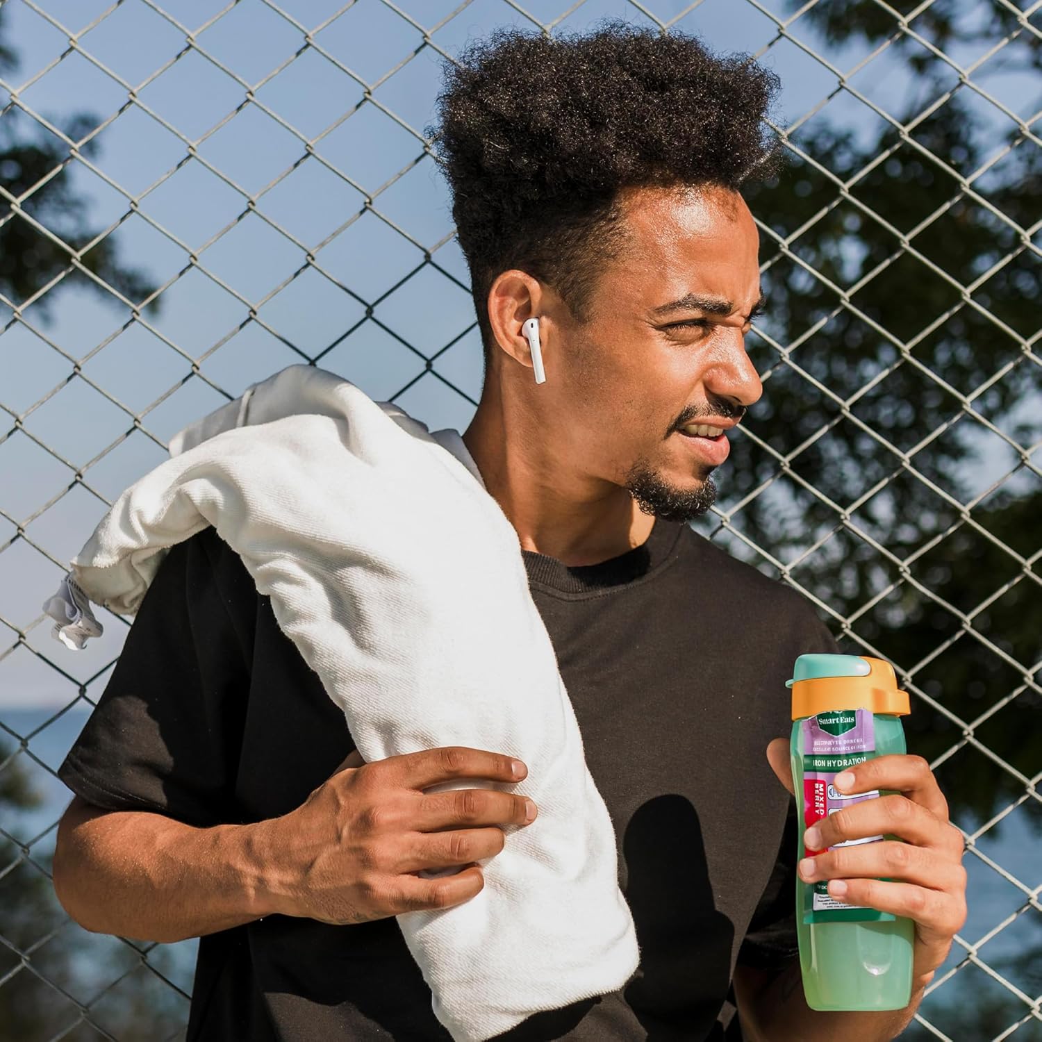 Doctor-Designed Electrolyte Powder with Iron: 1,700mg Electrolytes, 10 Minerals & Vitamins, Sour Berry Flavor - 30 Packets, Low Sugar