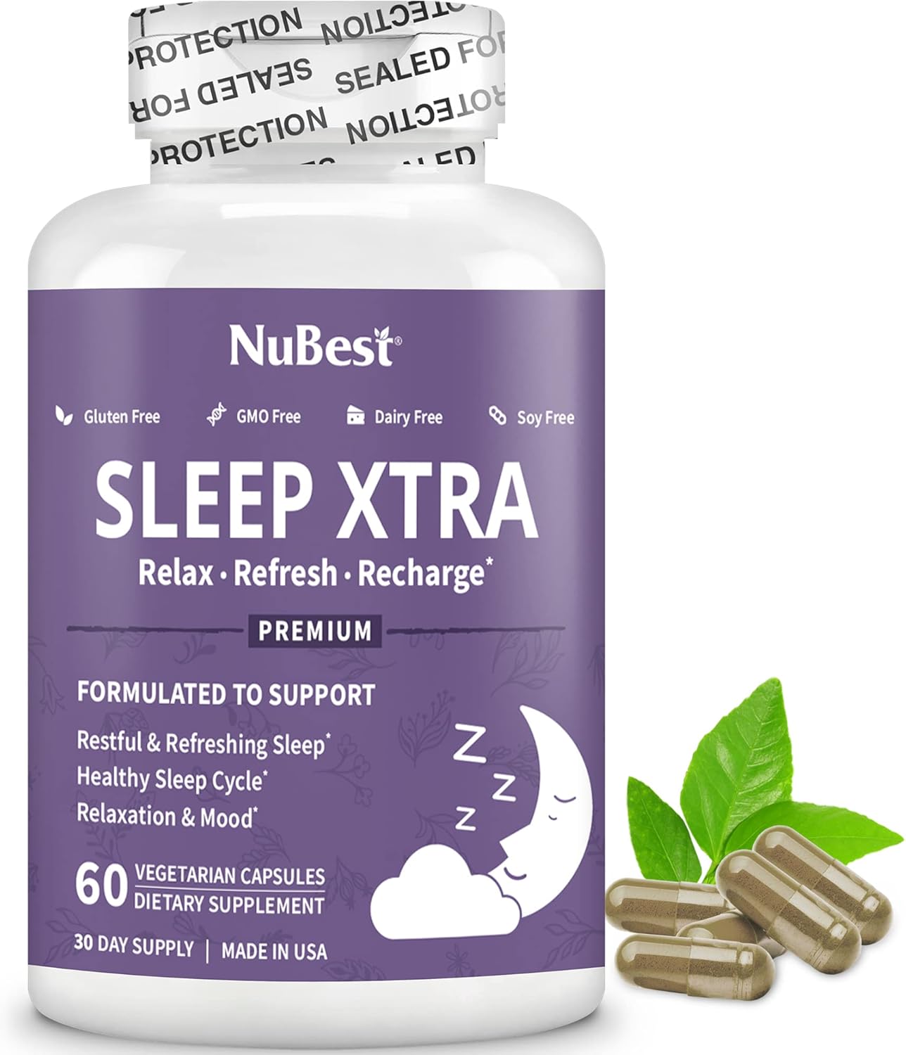 Doctor-Recommended Bundle for Strong Bones and Healthy Sleep in Children (10+) and Teens & Adults - NuBest Bone Strength Formula + Sleep Xtra