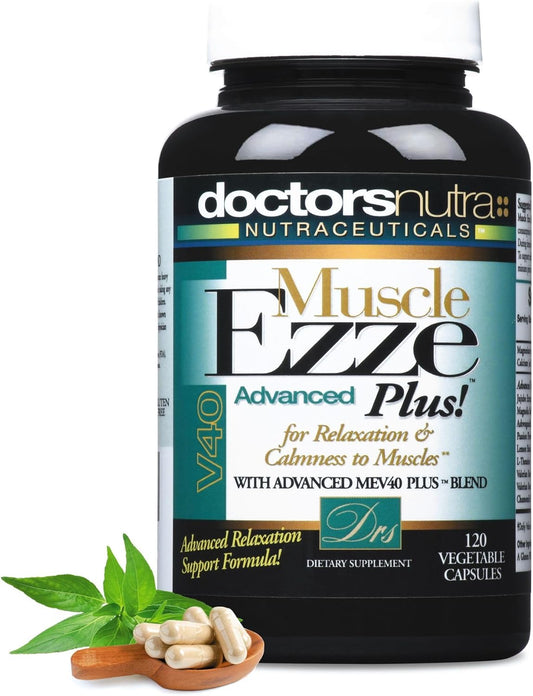 Doctors Nutra Muscle Ezze Plus - Day and Night Formula - 120 Gluten-Free Veg Capsules