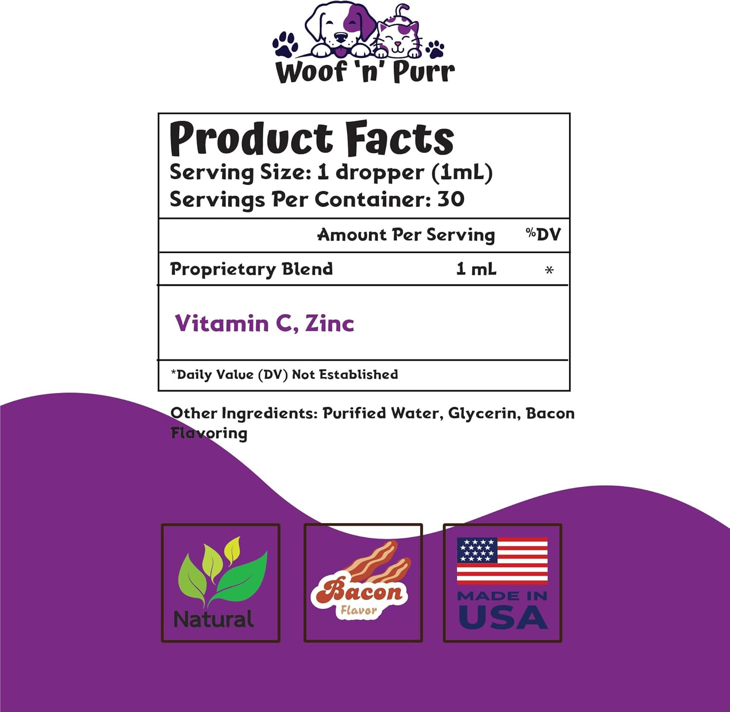 Dog Immune Support Supplement - Boost Your Dog's Immune System with Allergy Support - 1 fl oz