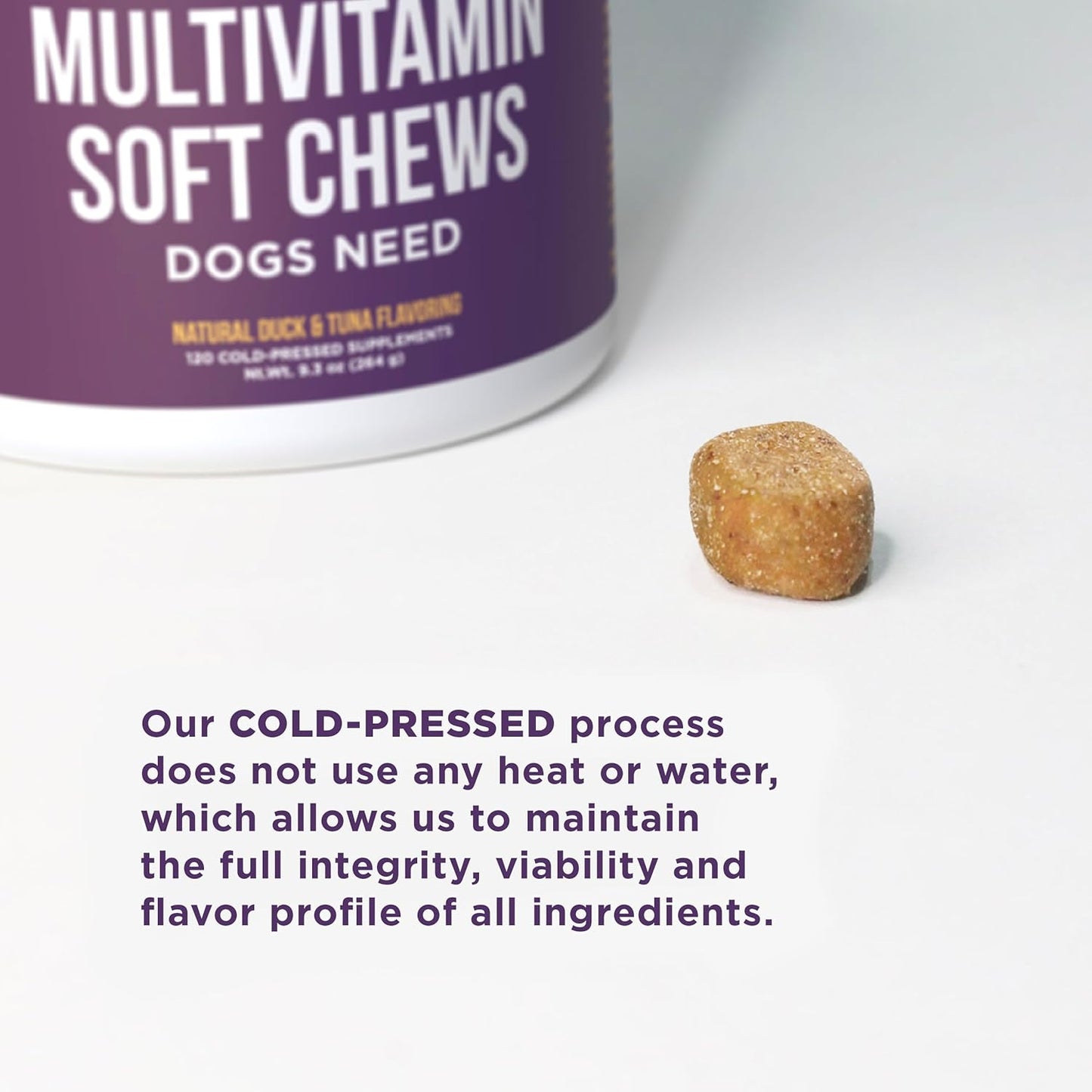Dog Multivitamin Soft Chews - 120ct with Zinc and Manganese for Healthy Support and Functionality