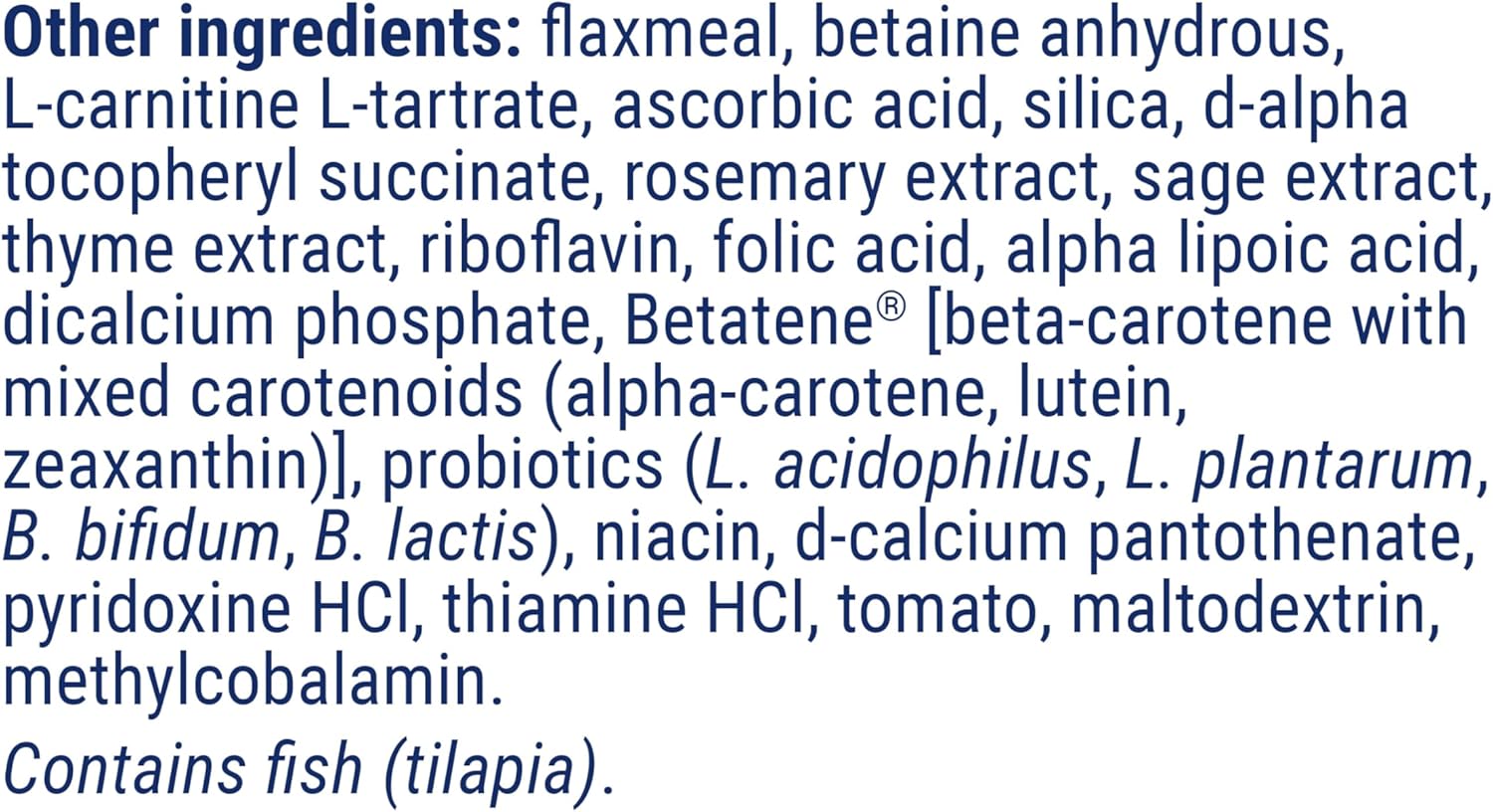 Dog Multivitamin with Probiotics, L-carnitine, B12, Folic Acid, Vitamin C, E, and Rosemary for Nutrient Absorption - 60 Servings, Gluten-Free, Non-GMO - BoostGo Australia