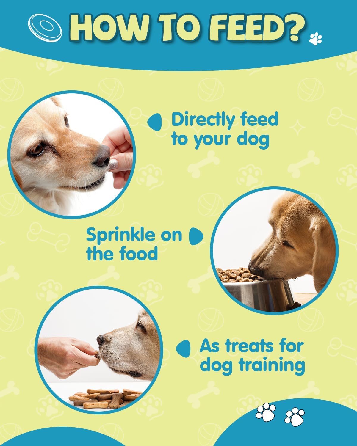 Dog Probiotic Chews with Prebiotics, Goat Milk, Omega 3, Vitamins - 120 Ct