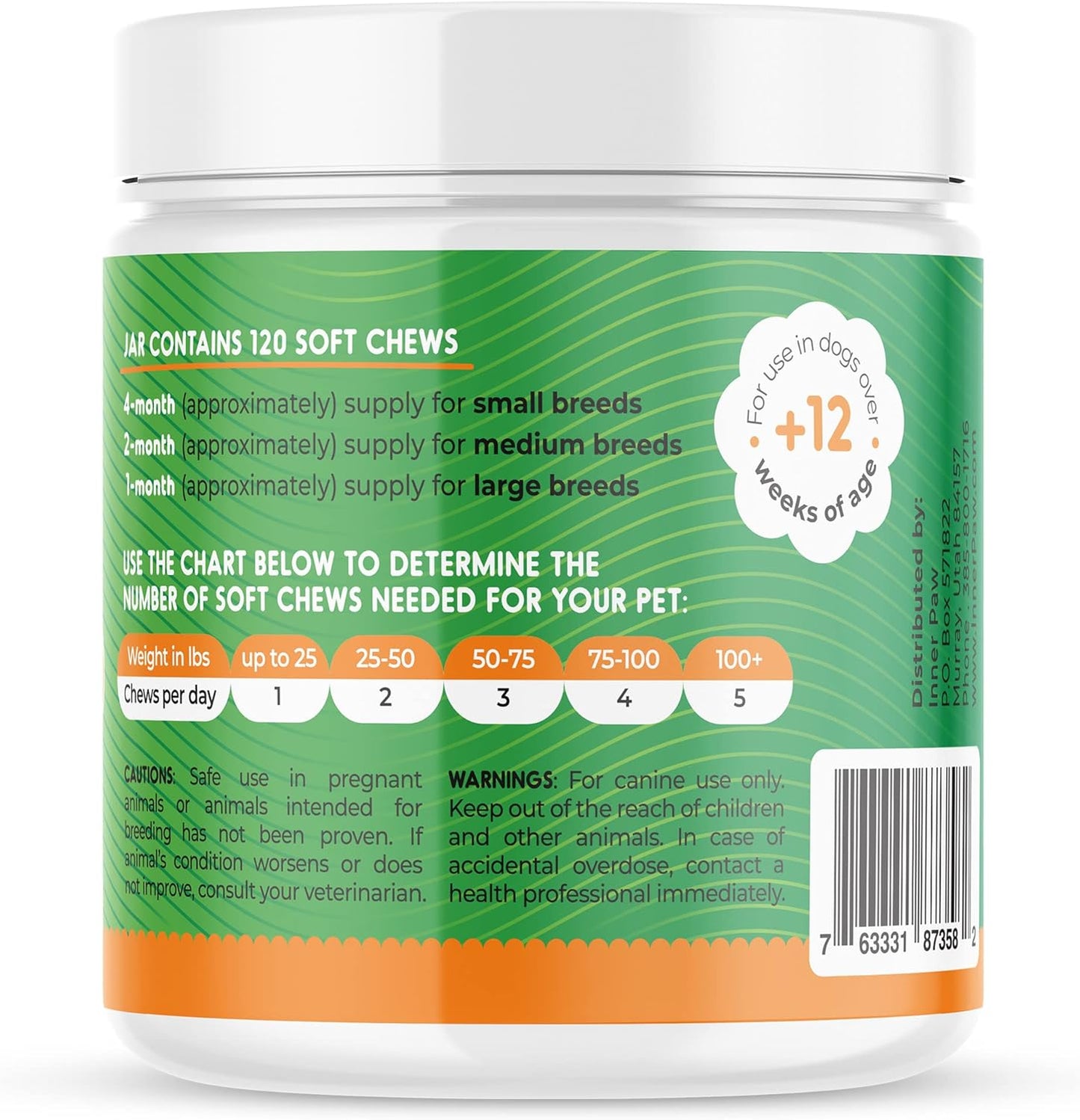 Dog Probiotic Digestive Enzymes Soft Chews - Gut Health, Diarrhea & Allergy Support - Pet Immune System Boost - 120 Chicken Flavored Chewables