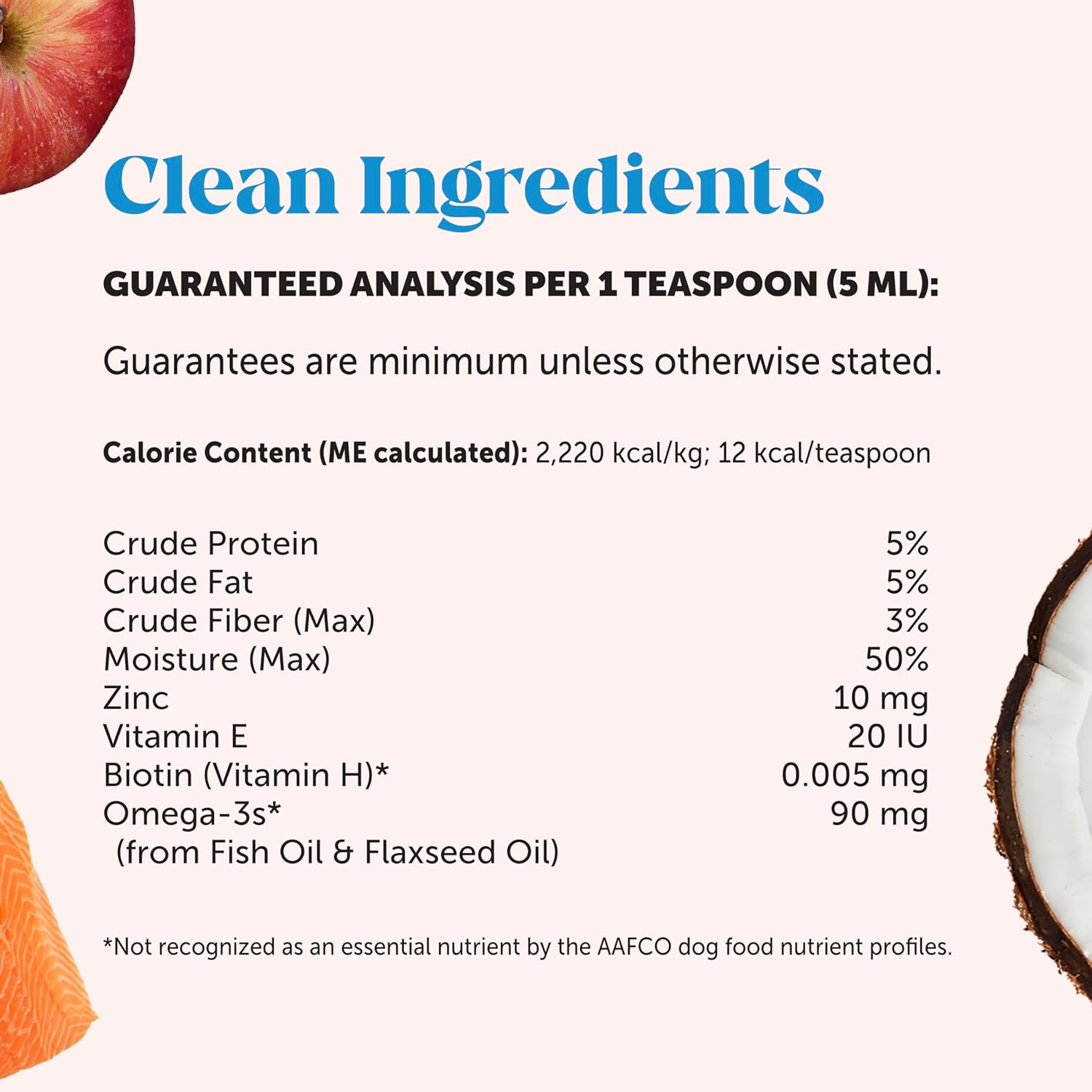 Dog Skin & Coat Supplement with Salmon Oil for Allergy Itch Relief & Health - Bone Broth Topper with Collagen, Biotin, Vitamin E