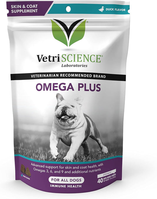 Dog Skin Supplement with Omega 3, 6, 9 Fatty Acids & Nutrients for Itchy Skin