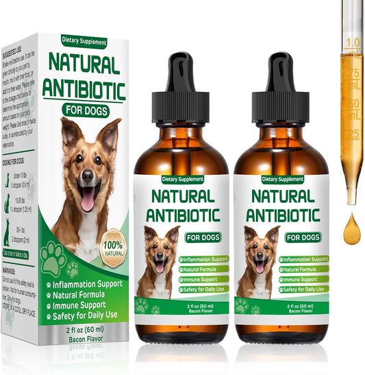 Dogs Antibiotic and Multivitamin with Allergy Relief - Natural Herbal Supplement