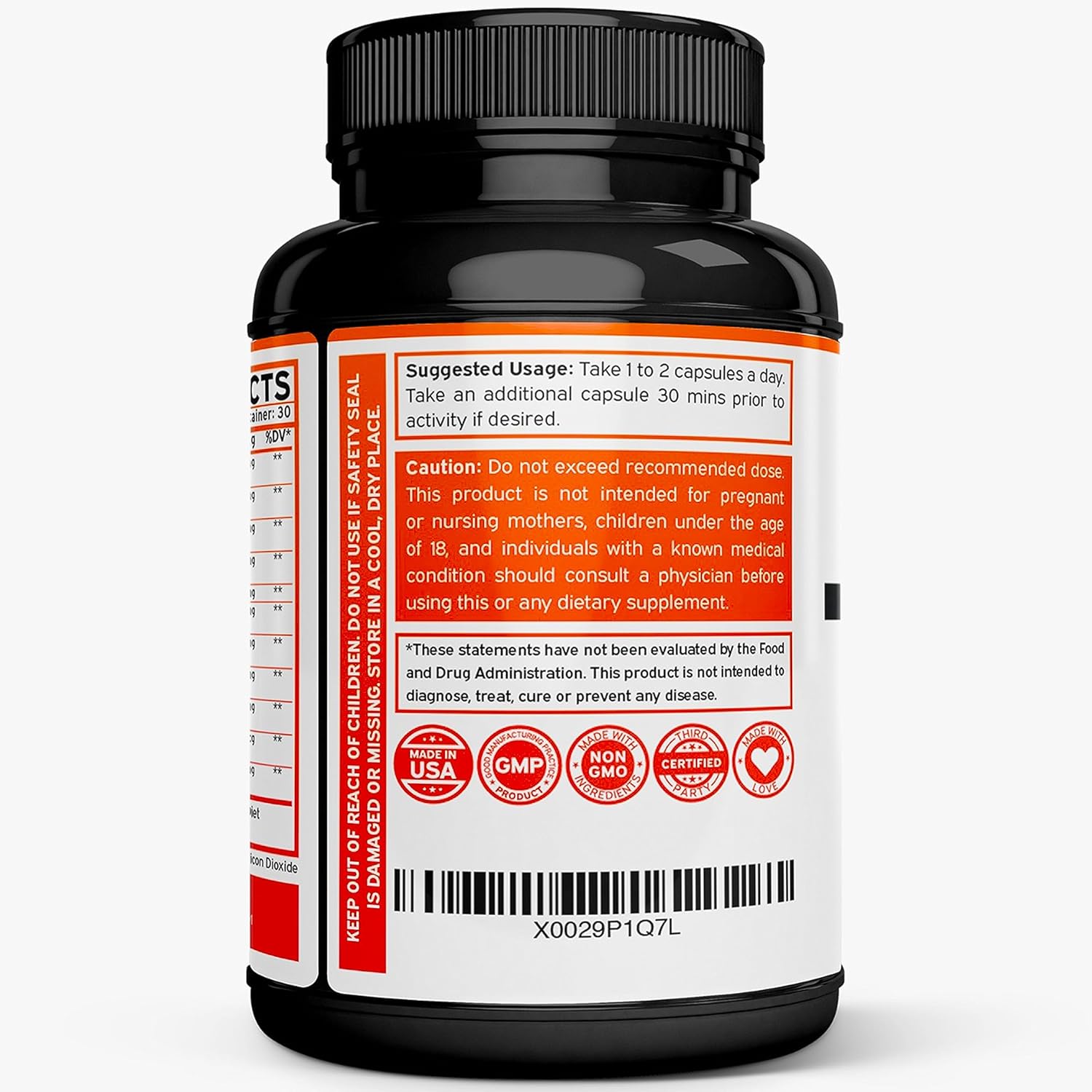 DORADO NUTRITION Horny Goat Weed & L Arginine Citrulline Supplement - Powerful 4590mg Formula for Men & Women (240 Capsules)