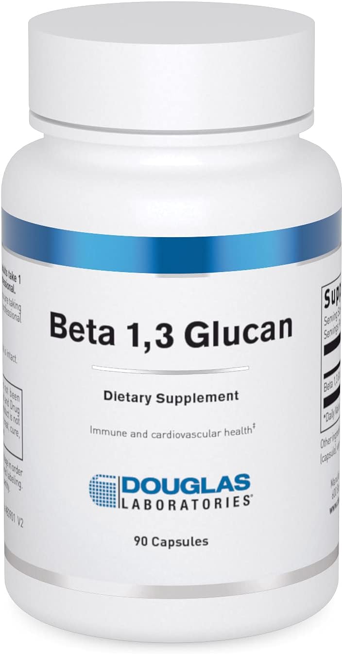Douglas Laboratories Beta Glucan Capsules for Immune and Heart Health Support - 90 Capsules