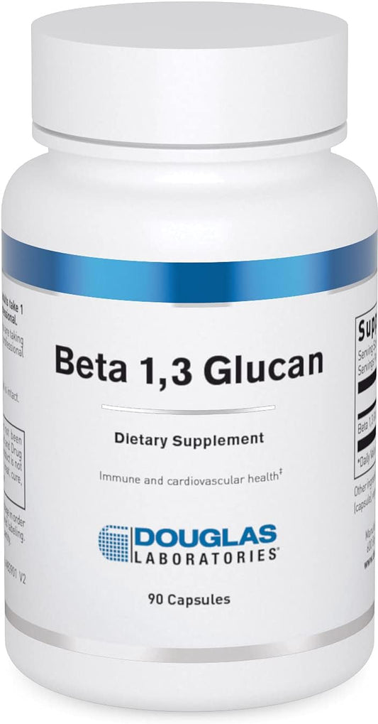 Douglas Laboratories Beta Glucan Capsules for Immune and Heart Health Support - 90 Capsules