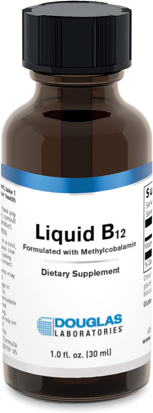 Douglas Laboratories Liquid B12 with Methylcobalamin for Neurological Health Support - 1 Fl Oz