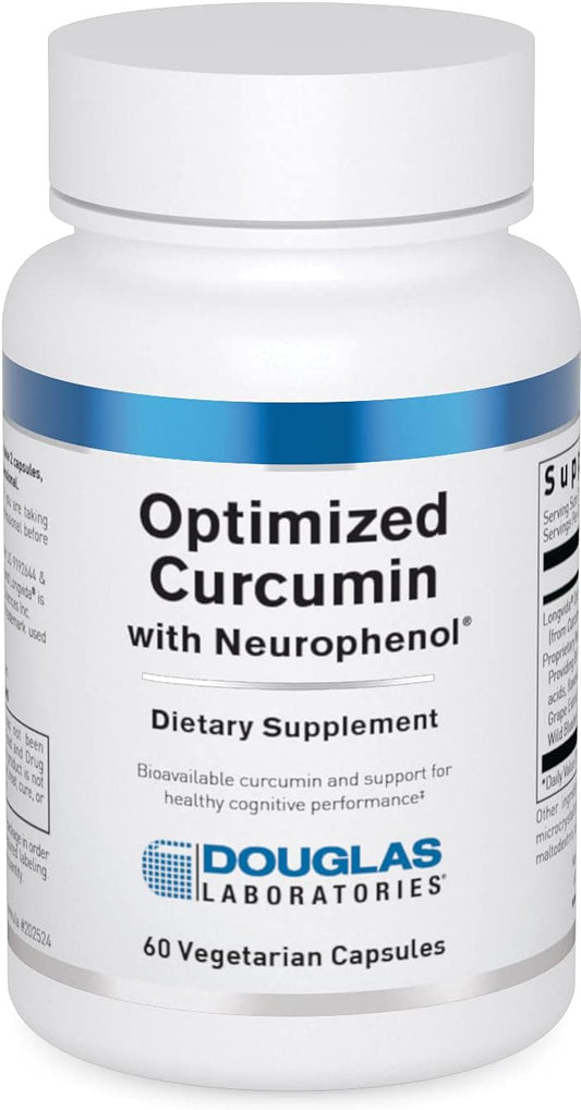 Douglas Laboratories Optimized Curcumin with Neurophenol Capsules - Promotes Brain Health - 60 Count