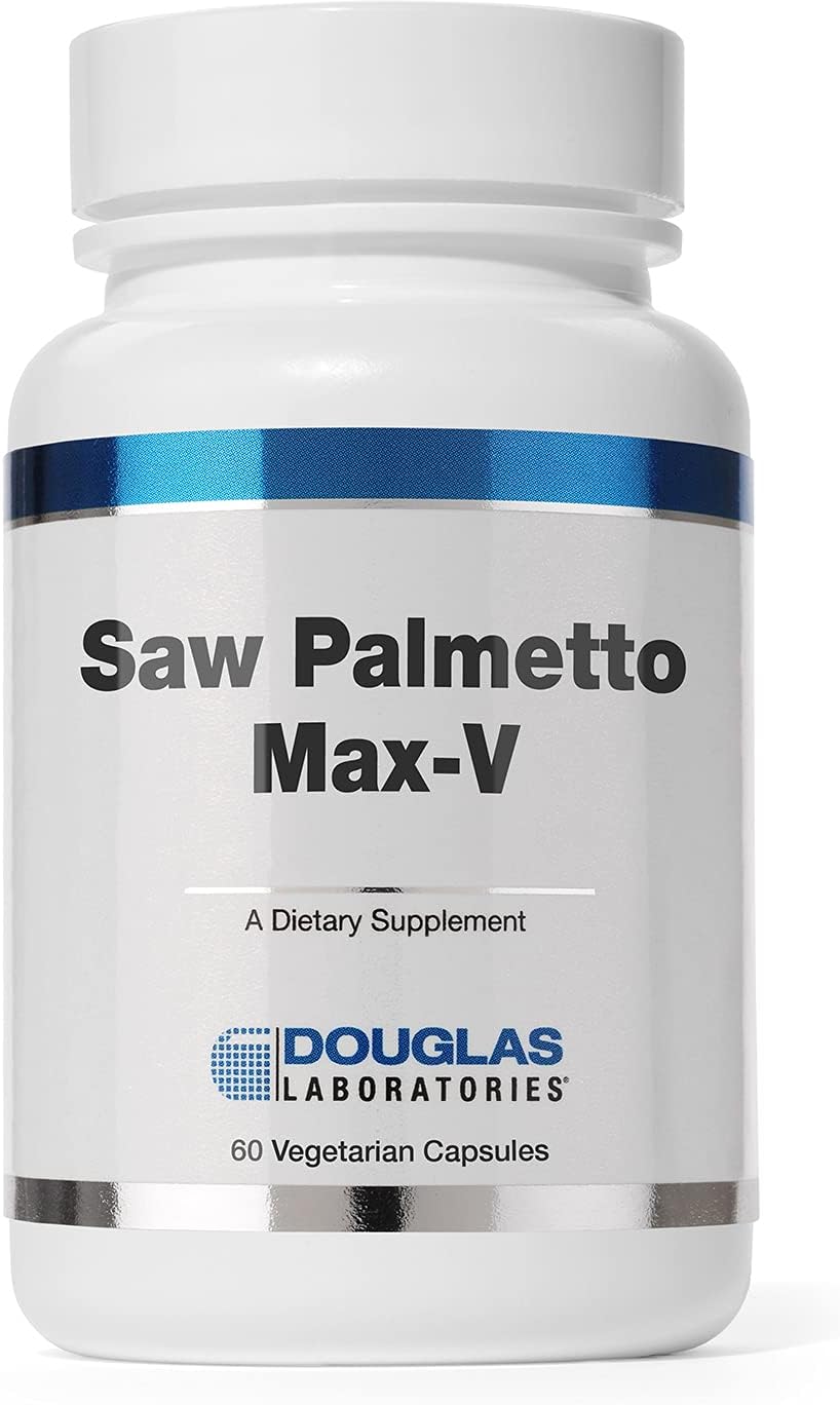 Douglas Laboratories Saw Palmetto Max-V Capsules - Prostate Support with Standardized Saw Palmetto - 60 Count