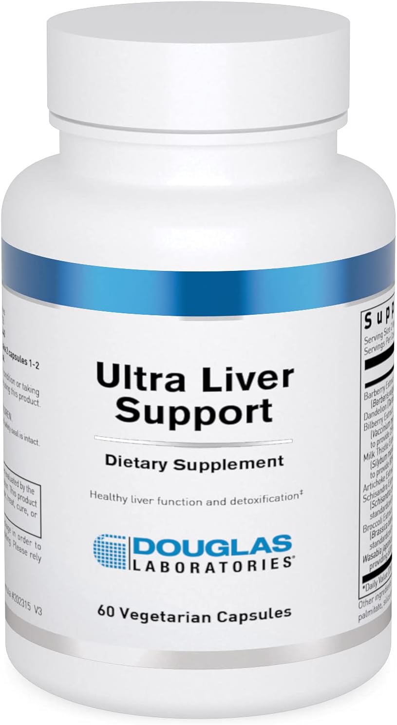 Douglas Laboratories Ultra Liver Support Capsules - Promotes Liver and Digestive Health with Lipotropic Nutrients and Herbal Ingredients