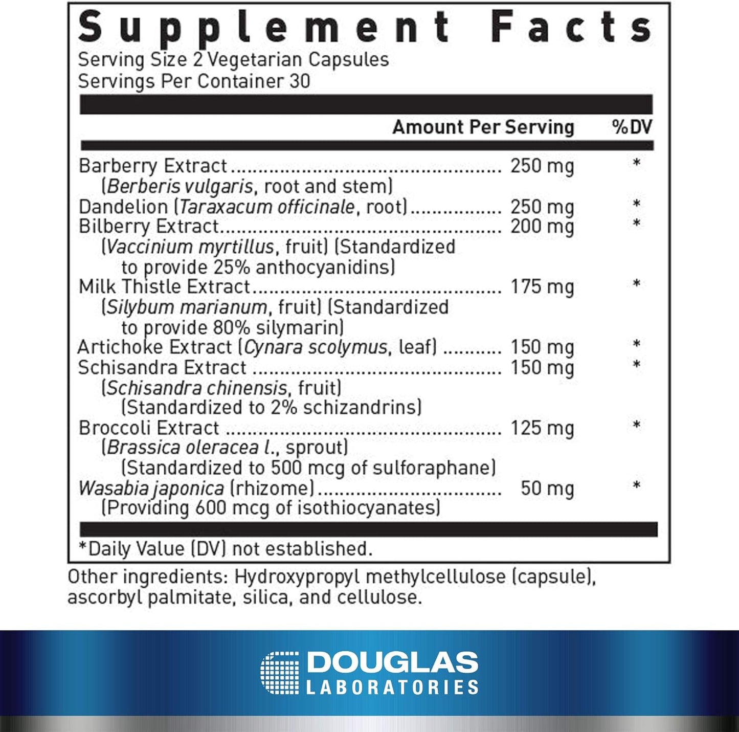 Douglas Laboratories Ultra Liver Support Capsules - Promotes Liver and Digestive Health with Lipotropic Nutrients and Herbal Ingredients
