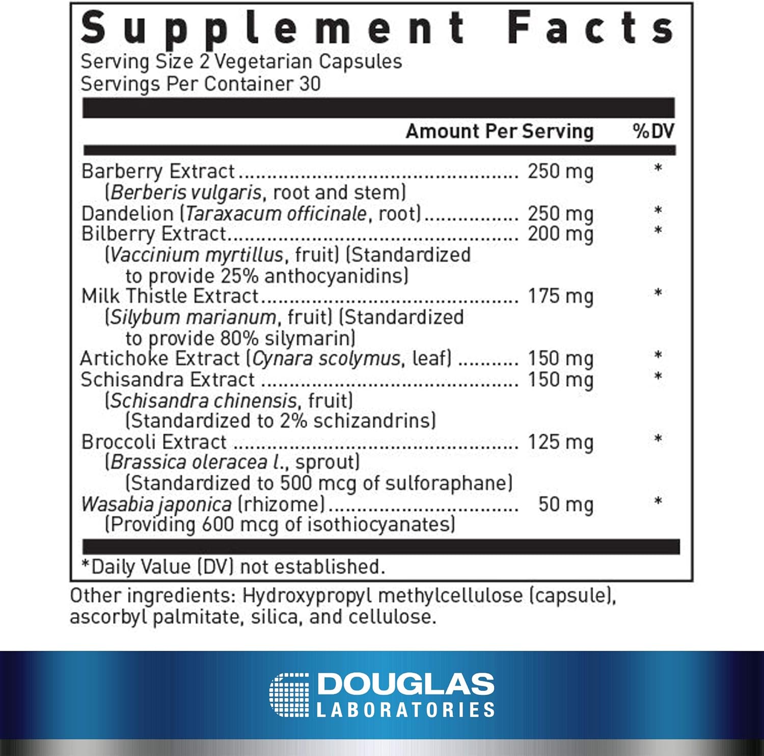 Douglas Laboratories Ultra Liver Support Capsules - Promotes Liver and Digestive Health with Lipotropic Nutrients and Herbal Ingredients