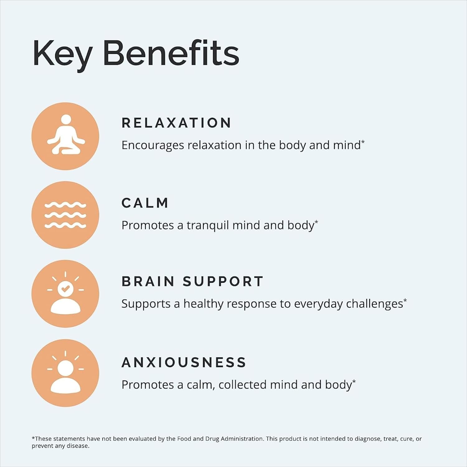 Dr Amen BrainMD GABA Calming Support Capsules - 90 Count, Pack of 2 - Relaxation Formula with Magnesium, Vitamin B6, Lemon Balm - 180 Servings