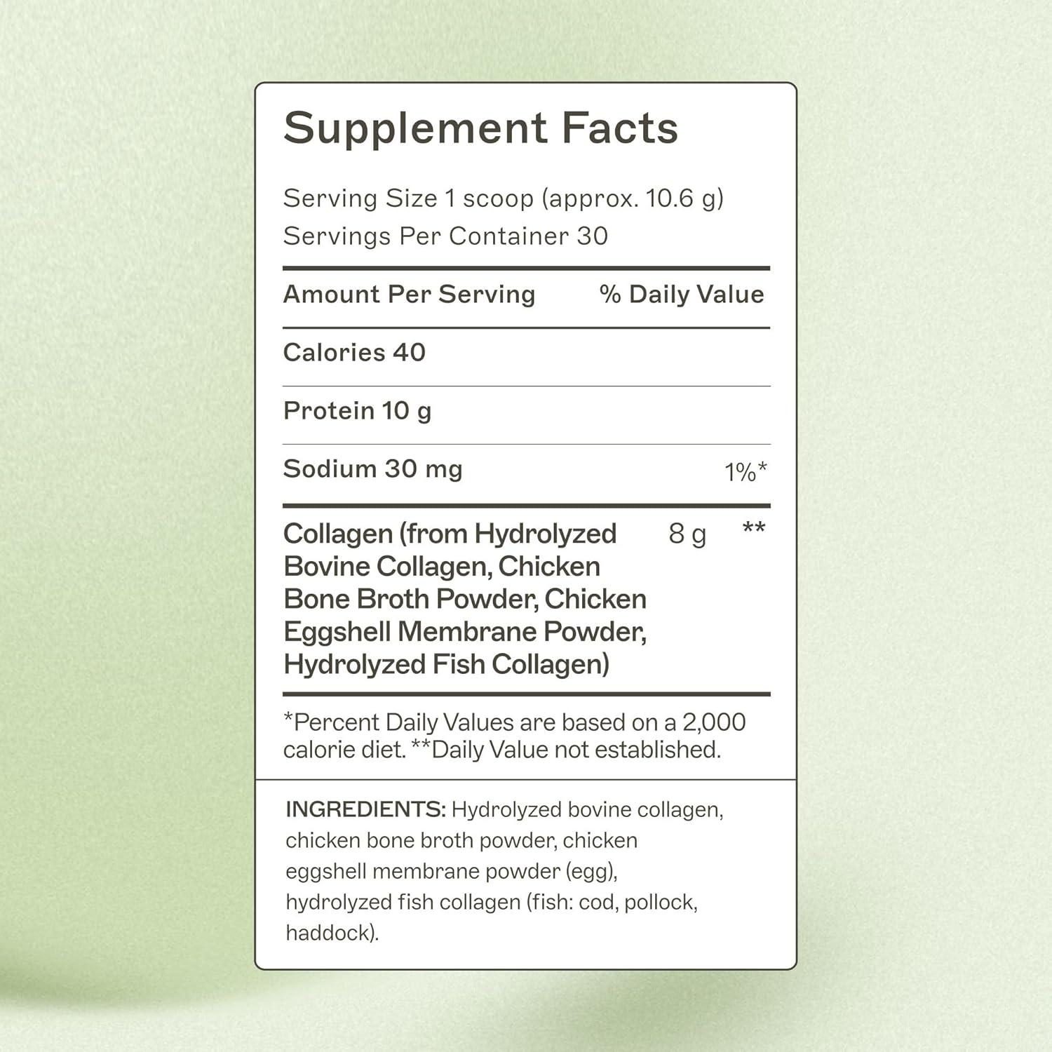 Dr. Amy Myers Spectrum 5 Collagen Peptides Powder - Multi Collagen Protein with Proprietary Blends - Chicken Bone Broth, Bovine Collagen, Fish Collagen, Eggshell - Type I, II, III, V, X