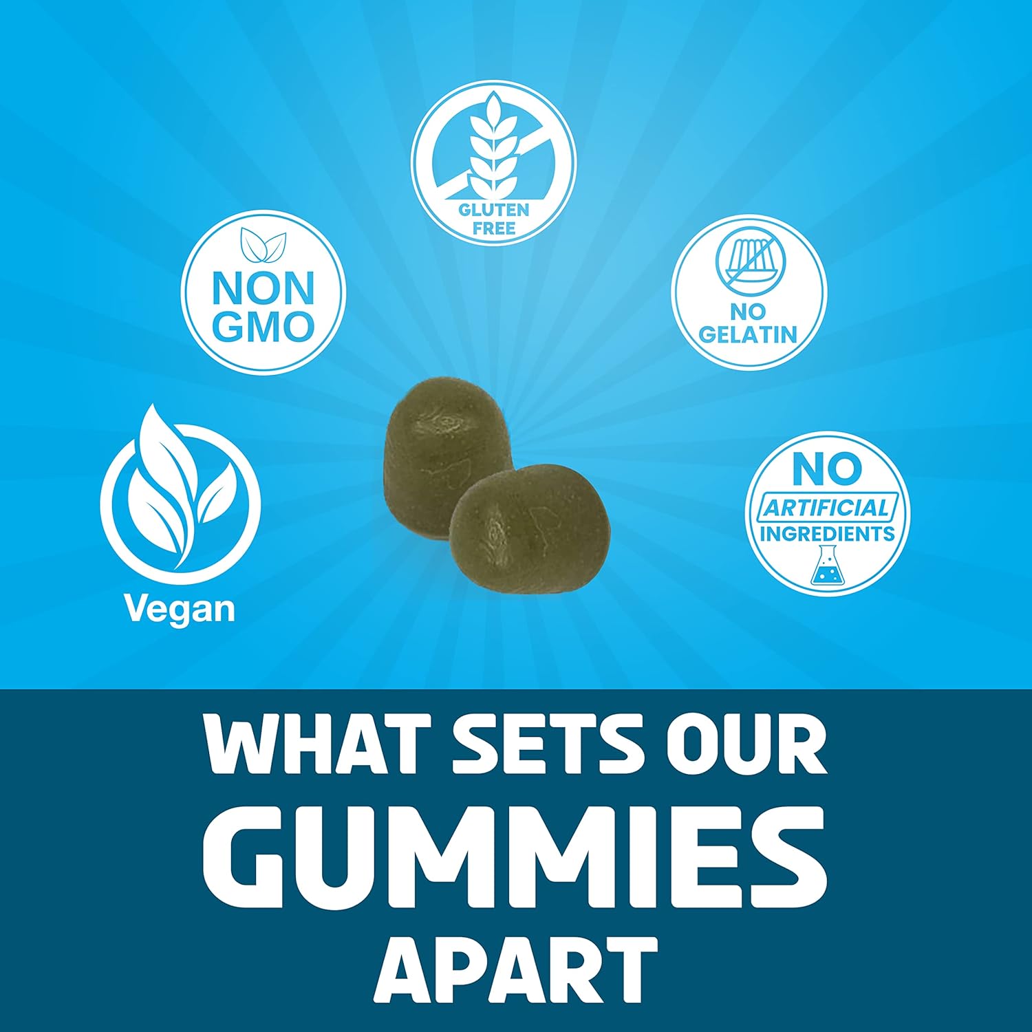 Dr. Awan Amire Ashwagandha Gummies for Mood, Energy, and Immune Support - 120ct, 60 Day Supply