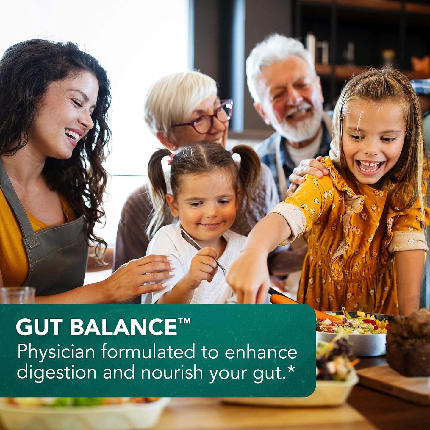 Dr. Bill Rawls Gut Balance Supplement: Advanced Digestive Health Formula with Slippery Elm, Berberine, Dandelion Extract - 180 Capsules for Women & Men