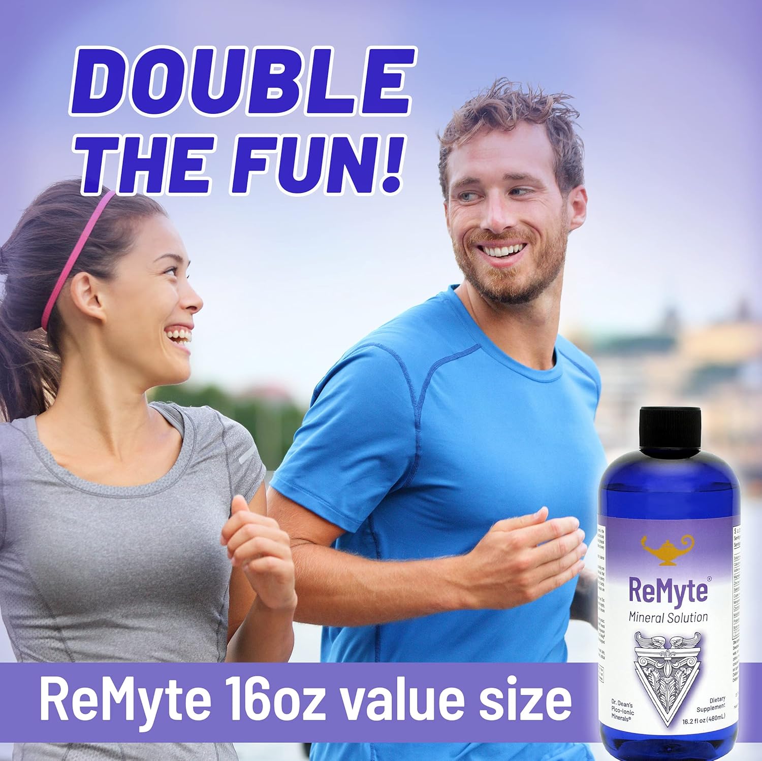 Dr. Carolyn Dean's ReMyte Electrolyte Liquid Mineral Solution - 12 Essential Minerals with Iodine, Selenium, Zinc, Magnesium, and Boron - 480 ml